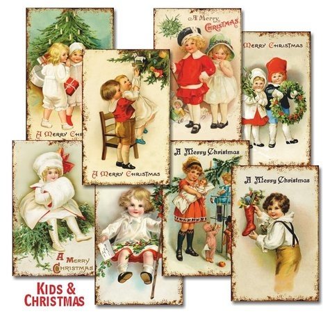 Decorer Kids and Christmas Paper Pack (7x10,8cm) (DECOR-M113)