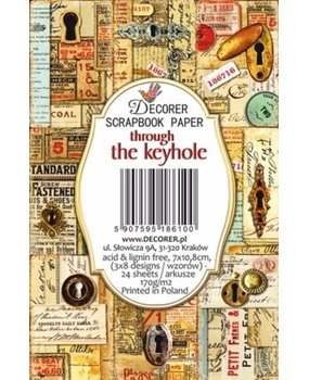 Decorer Through the Keyhole Paper Pack (7x10,8cm) (DECOR-M114) Decorer Through the Keyhole Paper Pack (7x10,8cm) (DECOR-M114)