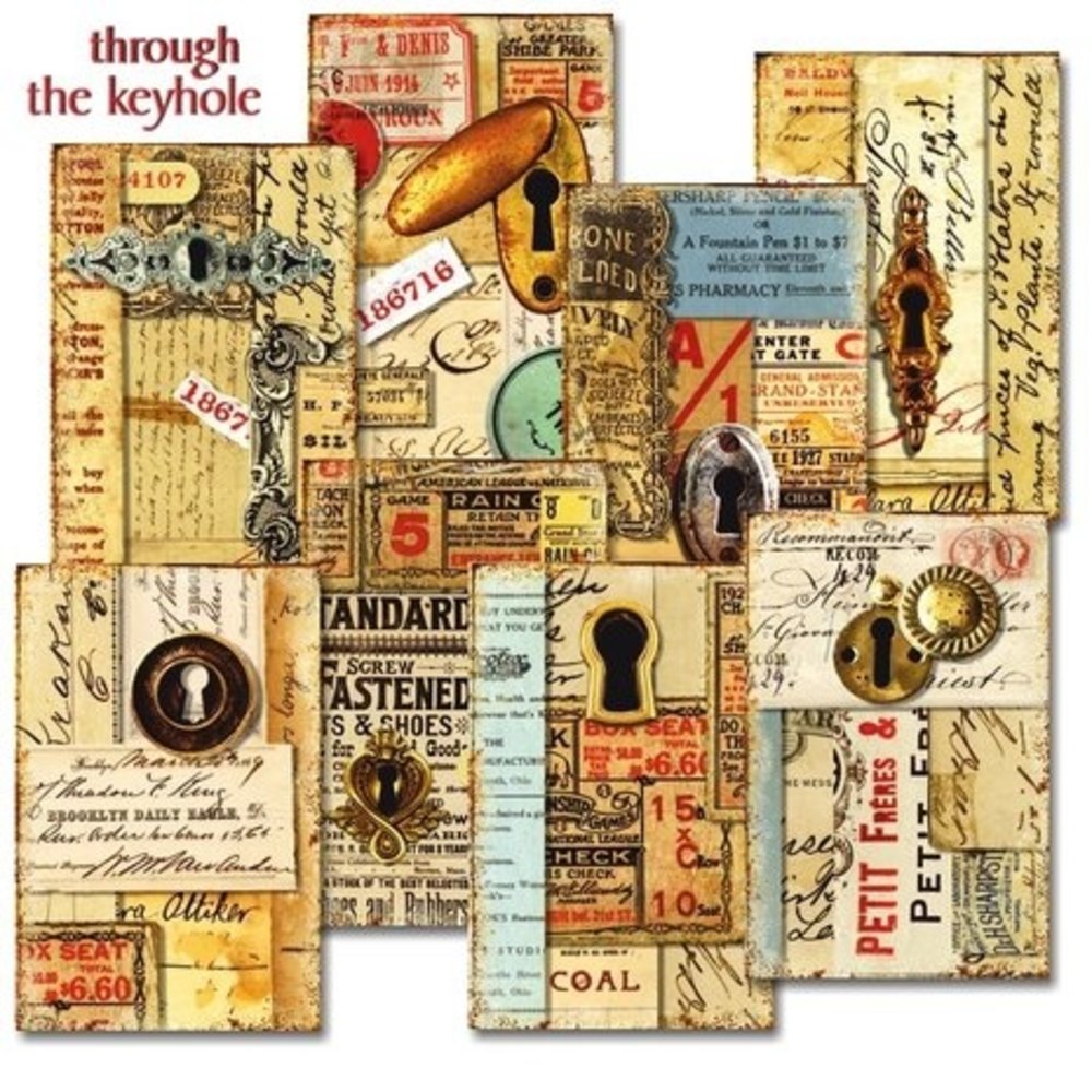Decorer Through the Keyhole Paper Pack (7x10,8cm) (DECOR-M114) Decorer Through the Keyhole Paper Pack (7x10,8cm) (DECOR-M114)