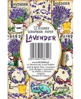 Decorer Lavender Paper Pack (7x10,8cm) (DECOR-M115)