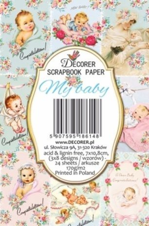 Decorer My Baby Paper Pack (7x10,8cm) (DECOR-M118)
