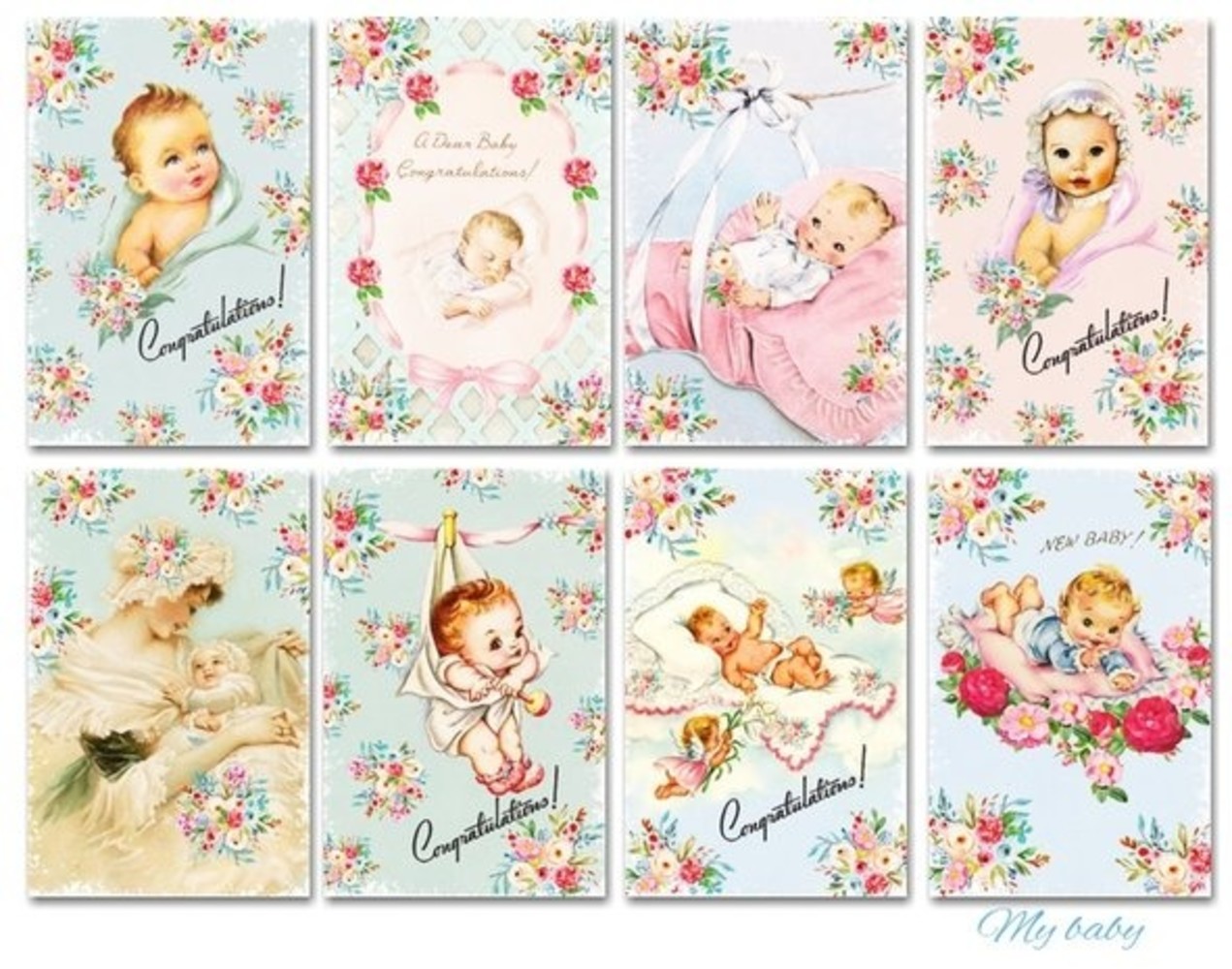 Decorer My Baby Paper Pack (7x10,8cm) (DECOR-M118)