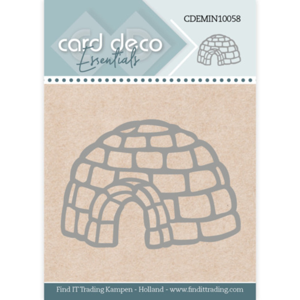 Card Deco Mini Snijmal Iglo (CDEMIN10058)