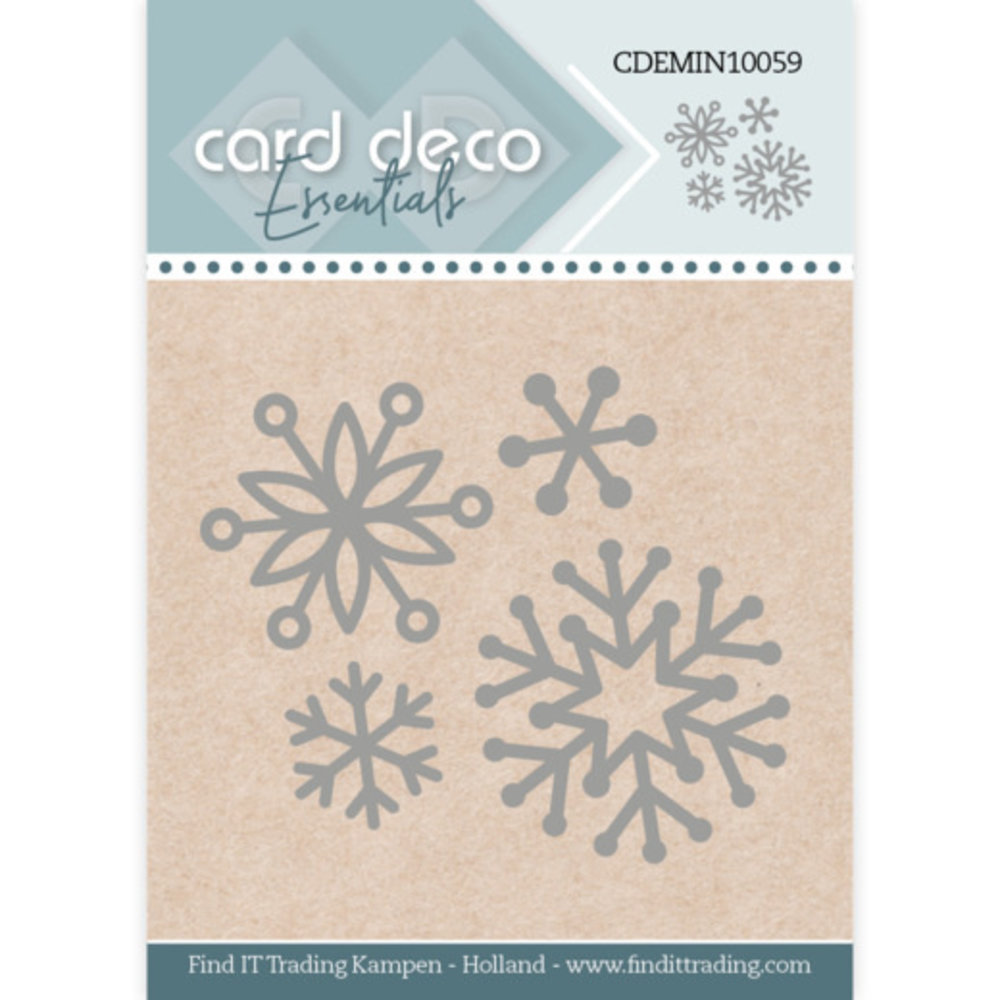 Card Deco Mini Snijmal Snowflakes (CDEMIN10059) Card Deco Mini Snijmal Snowflakes (CDEMIN10059)