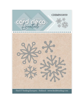 Card Deco Mini Snijmal Snowflakes (CDEMIN10059) Card Deco Mini Snijmal Snowflakes (CDEMIN10059)