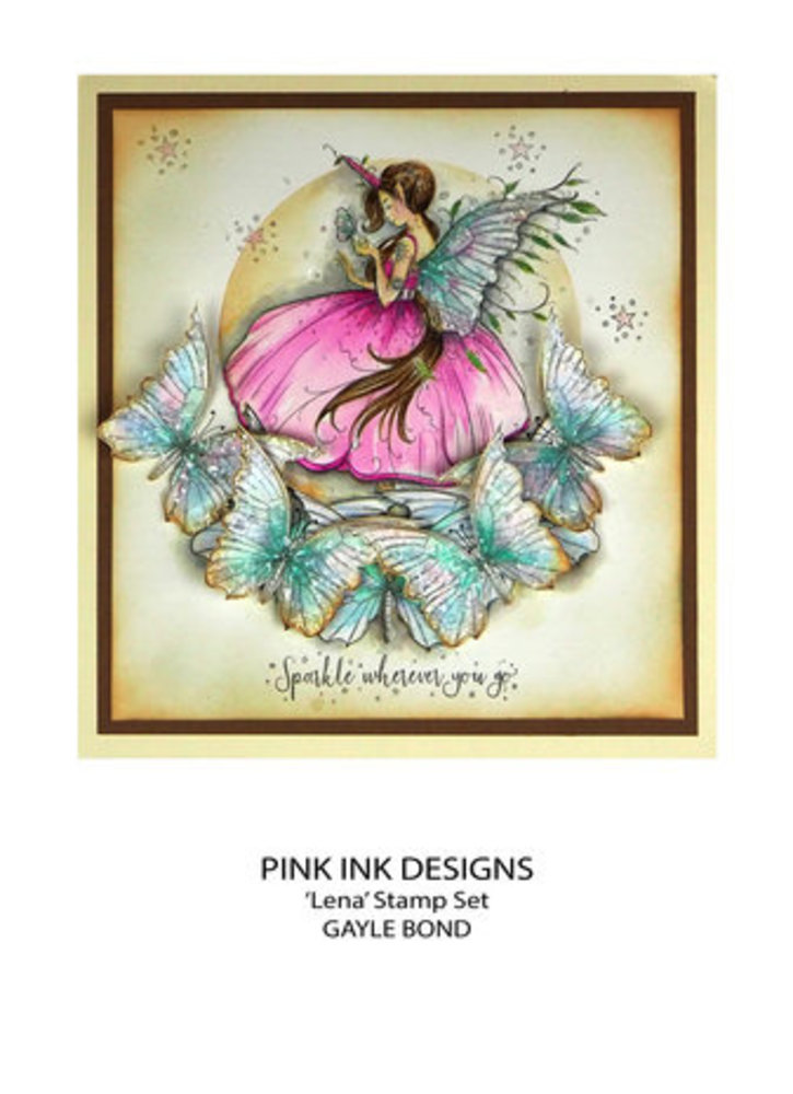 Pink Ink Designs Mythical Series Lena A5 Clear Stamps (PI197) Pink Ink Designs Mythical Series Lena A5 Clear Stamps (PI197)
