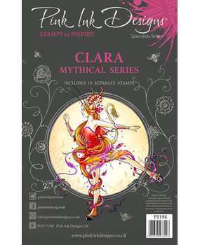 Pink Ink Designs Mythical Series Clara A5 Clear Stamps (PI198) Pink Ink Designs Mythical Series Clara A5 Clear Stamps (PI198)