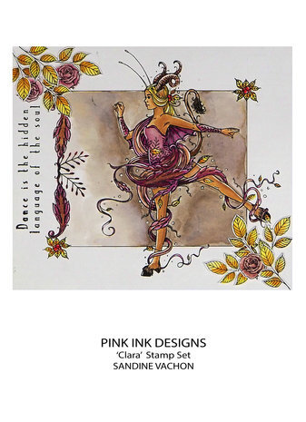 Pink Ink Designs Mythical Series Clara A5 Clear Stamps (PI198) Pink Ink Designs Mythical Series Clara A5 Clear Stamps (PI198)