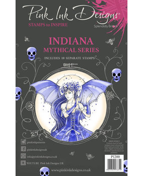 Pink Ink Designs Mythical Series Indiana A5 Clear Stamps (PI200) Pink Ink Designs Mythical Series Indiana A5 Clear Stamps (PI200)