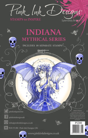 Pink Ink Designs Mythical Series Indiana A5 Clear Stamps (PI200)