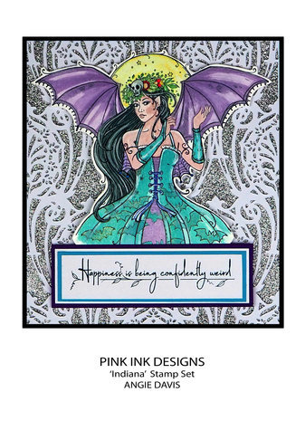 Pink Ink Designs Mythical Series Indiana A5 Clear Stamps (PI200)