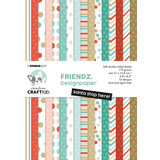 Creative Craftlab Friendz Santa Stop Here! A5 Paper Pad (CCL-FR-PP73)