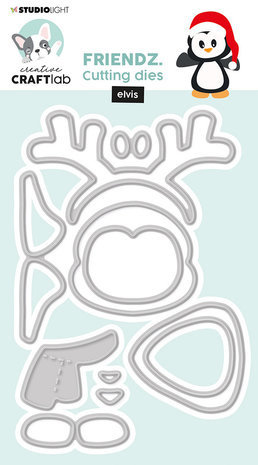 Creative Craftlab Friendz Dies Penguin Elvis (CCL-FR-CD430)