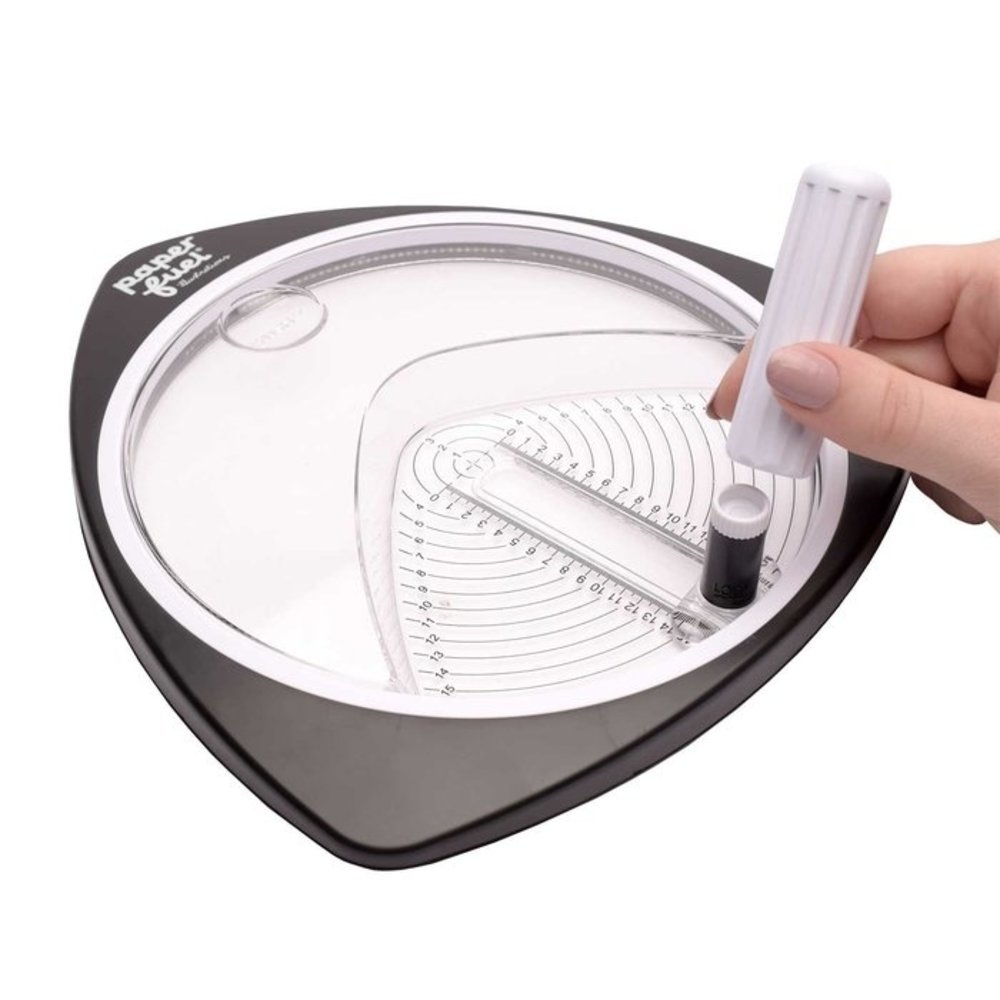 Paper Fuel Cirkelsnijder Ø15cm Zwart (PF102002) Paper Fuel Cirkelsnijder Ø15cm Zwart (PF102002)