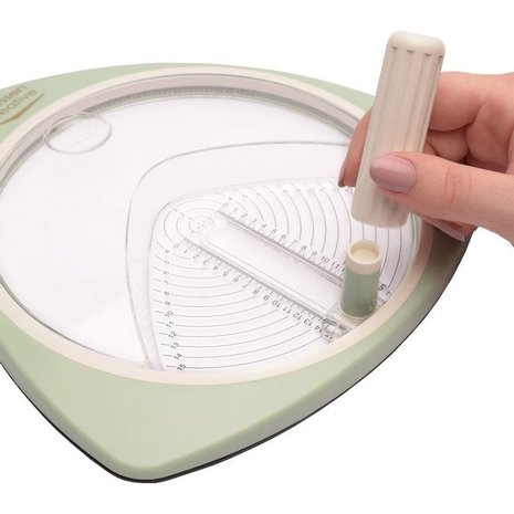 Vaessen Creative Cirkelsnijder Ø15cm Mint (1004-0010)