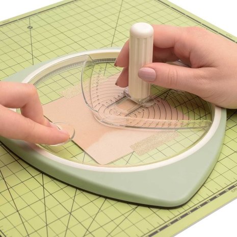 Vaessen Creative Cirkelsnijder Ø15cm Mint (1004-0010)