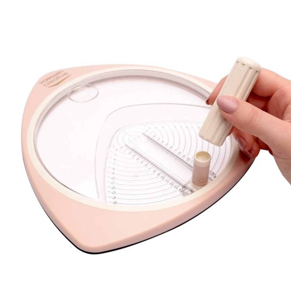 Vaessen Creative Cirkelsnijder Ø15cm Roze (1004-0011) Vaessen Creative Cirkelsnijder Ø15cm Roze (1004-0011)