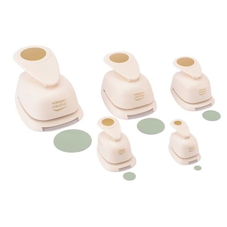 Vaessen Creative Figuurpons Set Cirkels (5pcs) (2137-501) Vaessen Creative Figuurpons Set Cirkels (5pcs) (2137-501)