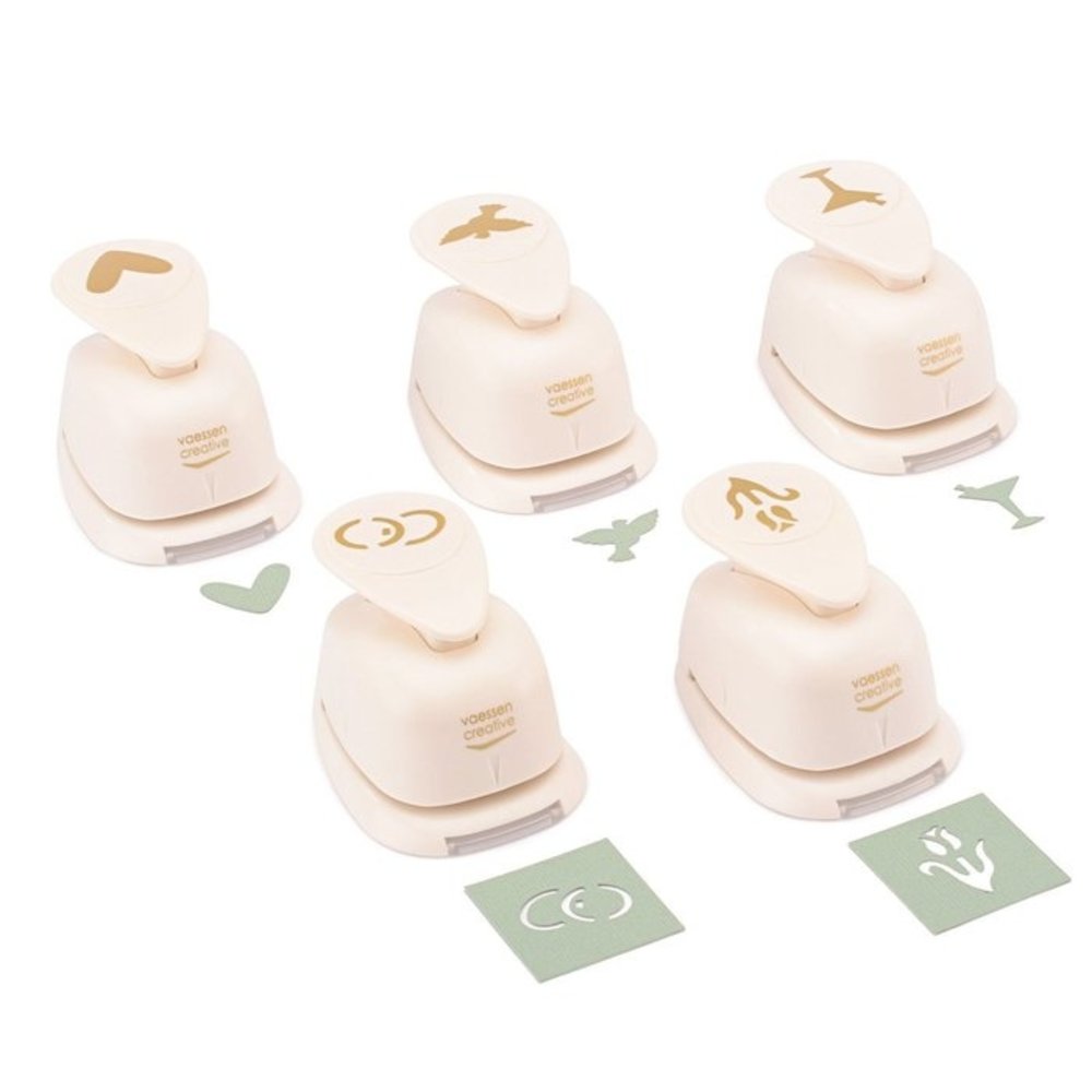 Vaessen Creative Figuurpons Set Huwelijk (5pcs) (2137-103) Vaessen Creative Figuurpons Set Huwelijk (5pcs) (2137-103)