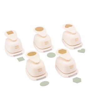 Vaessen Creative Figuurpons Set Vormen (5pcs) (2137-109) Vaessen Creative Figuurpons Set Vormen (5pcs) (2137-109)