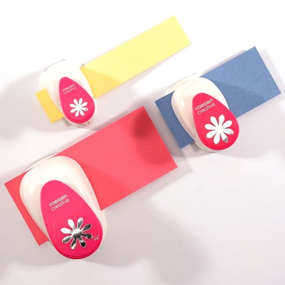 Vaessen Creative Figuurpons Set Bloemen (3pcs) (2137-043)