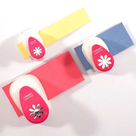 Vaessen Creative Figuurpons Set Bloemen (3pcs) (2137-043)