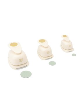 Vaessen Creative Figuurpons Set Scalloped Circle (3pcs) (2137-085)