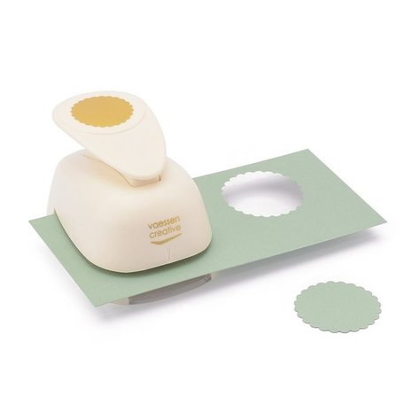 Vaessen Creative Figuurpons Set Scalloped Circle (3pcs) (2137-085) Vaessen Creative Figuurpons Set Scalloped Circle (3pcs) (2137-085)