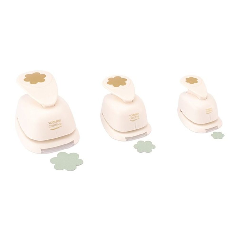 Vaessen Creative Figuurpons Set Bloemen (3pcs) (2137-201) Vaessen Creative Figuurpons Set Bloemen (3pcs) (2137-201)