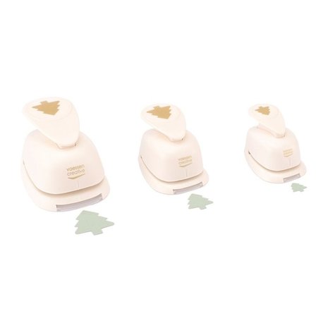 Vaessen Creative Figuurpons Set Dennenbomen (3pcs) (2137-221)
