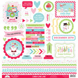 Doodlebug Design Inc. Candy Cane Lane This & That Stickers (7931)