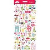 Doodlebug Design Inc. Candy Cane Lane Icons Stickers (7930)