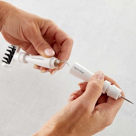 Spellbinders Tool 'n One Die Cutting Tool White (T-035) Spellbinders Tool 'n One Die Cutting Tool White (T-035)