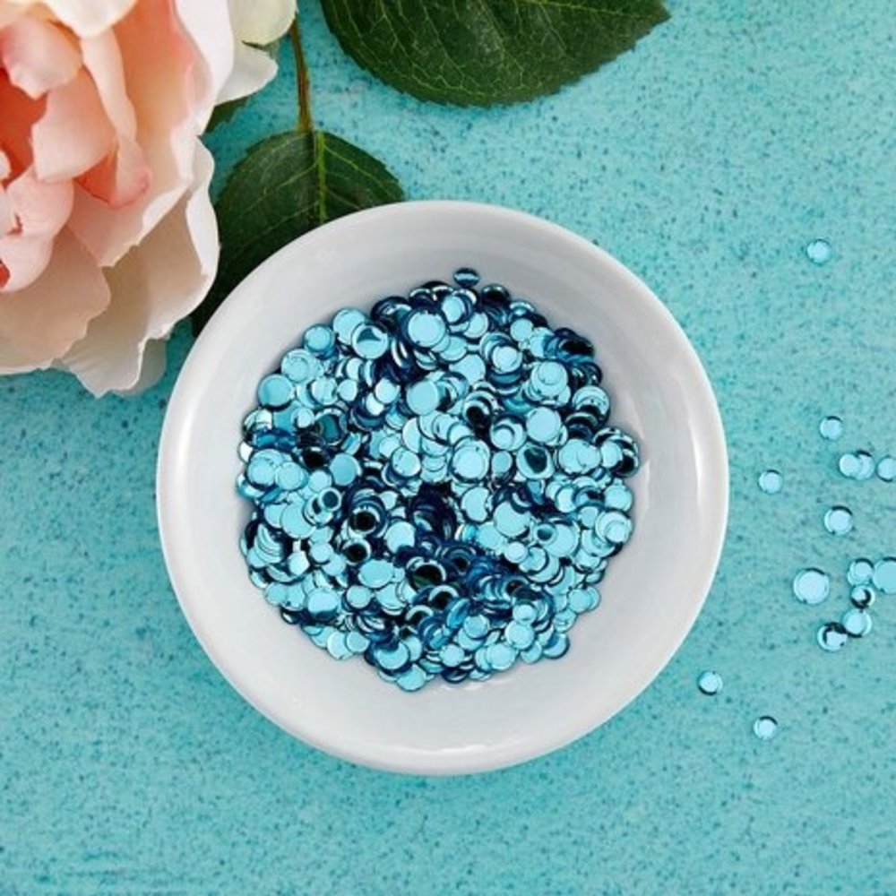 Spellbinders Smooth Discs Sequins Lagoon (SCS-219) Spellbinders Smooth Discs Sequins Lagoon (SCS-219)