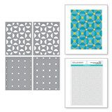 Spellbinders Sealed Layered Geometric Flower Stencils (STN-031)