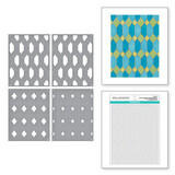 Spellbinders Sealed Layered Geometric Diamond Stencils (STN-033)