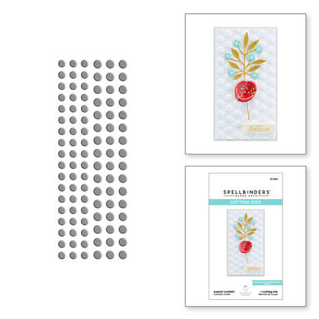 Spellbinders Sealed Confetti Dies (S1-061) Spellbinders Sealed Confetti Dies (S1-061)