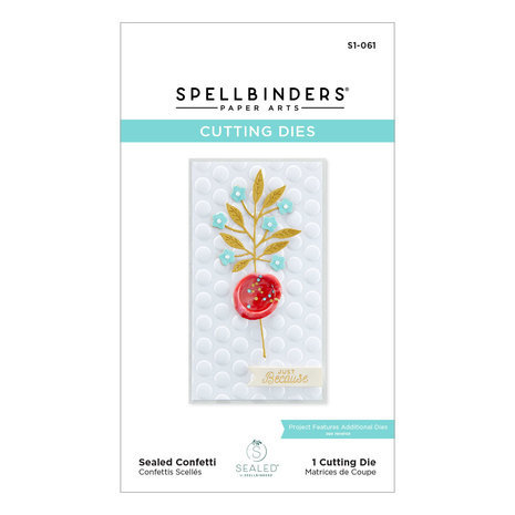 Spellbinders Sealed Confetti Dies (S1-061) Spellbinders Sealed Confetti Dies (S1-061)