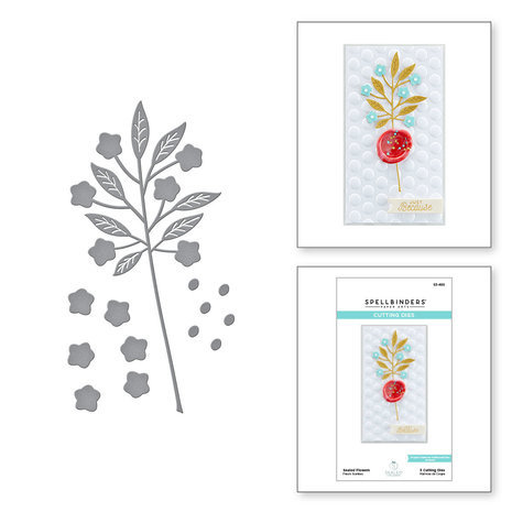 Spellbinders Sealed Flowers Dies (S3-460) Spellbinders Sealed Flowers Dies (S3-460)