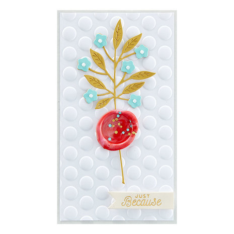 Spellbinders Sealed Glimmer Sentiments Glimmer Hot Foil Plate (GLP-330) Spellbinders Sealed Glimmer Sentiments Glimmer Hot Foil Plate (GLP-330)