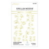 Spellbinders Sealed Glimmer Sentiments Glimmer Hot Foil Plate (GLP-330) Spellbinders Sealed Glimmer Sentiments Glimmer Hot Foil Plate (GLP-330)