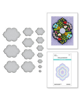 Spellbinders Floral Reflection Essential Dies (S5-550) Spellbinders Floral Reflection Essential Dies (S5-550)