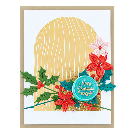 Spellbinders Sealed for the Holidays Sealed Holly Sprigs Dies (S4-1247)