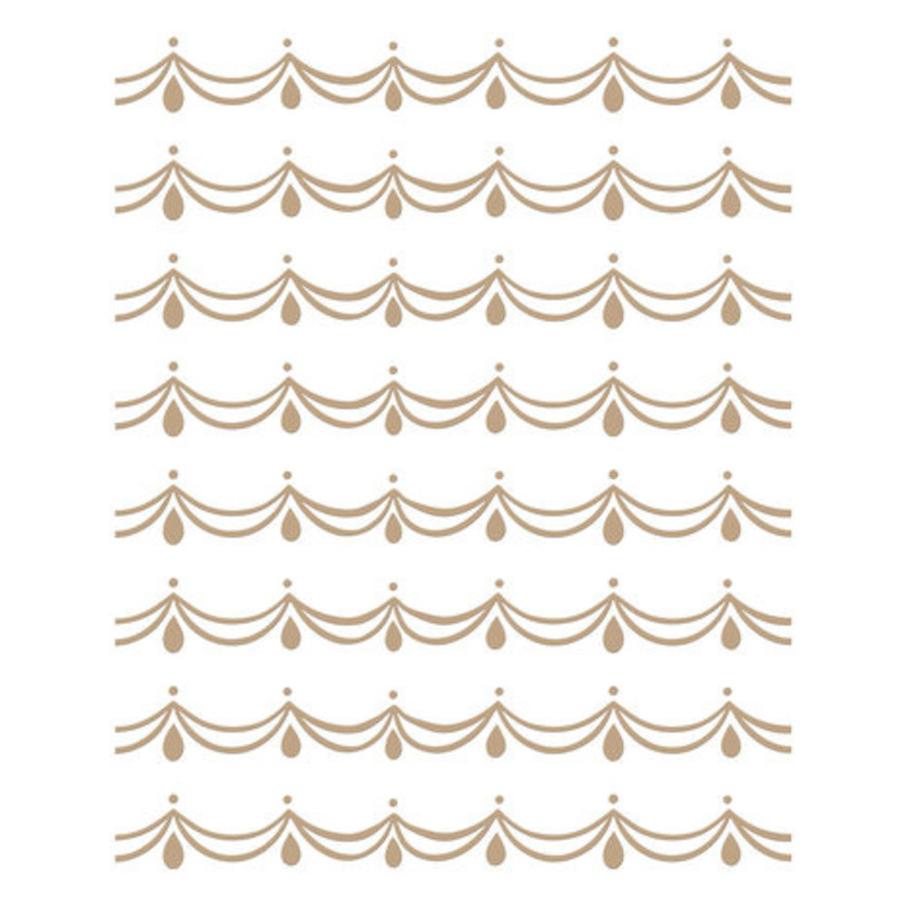 Spellbinders Sealed for the Holidays Glimmering Swag Glimmer Hot Foil Plate (GLP-348) Spellbinders Sealed for the Holidays Glimmering Swag Glimmer Hot Foil Plate (GLP-348)