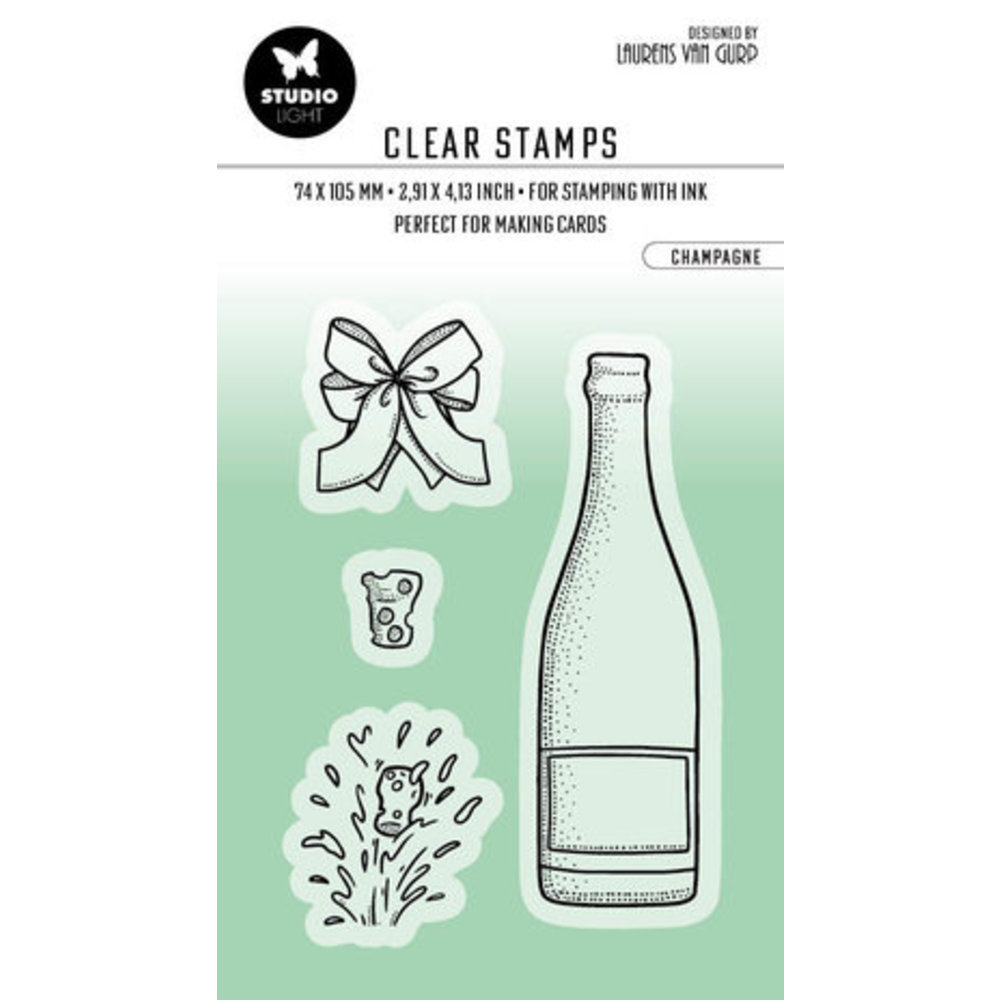 Studio Light Essentials Clear Stamp Champagne (BL-ES-STAMP350 ...