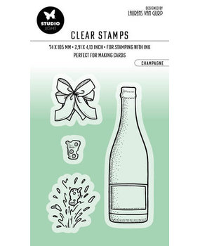 Studio Light Essentials Clear Stamp Champagne (BL-ES-STAMP350) Studio Light Essentials Clear Stamp Champagne (BL-ES-STAMP350)