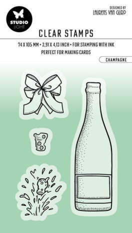 Studio Light Essentials Clear Stamp Champagne (BL-ES-STAMP350) Studio Light Essentials Clear Stamp Champagne (BL-ES-STAMP350)