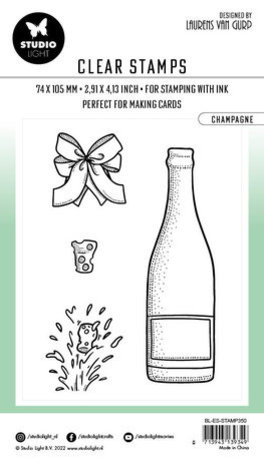 Studio Light Essentials Clear Stamp Champagne (BL-ES-STAMP350) Studio Light Essentials Clear Stamp Champagne (BL-ES-STAMP350)