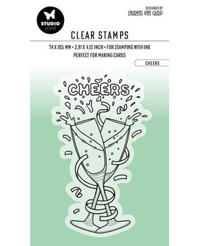Studio Light Essentials Clear Stamp Cheers (BL-ES-STAMP353) Studio Light Essentials Clear Stamp Cheers (BL-ES-STAMP353)