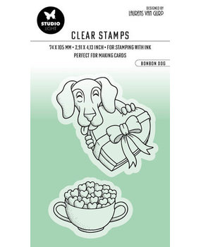 Studio Light Essentials Clear Stamp Bonbon Dog (BL-ES-STAMP354) Studio Light Essentials Clear Stamp Bonbon Dog (BL-ES-STAMP354)
